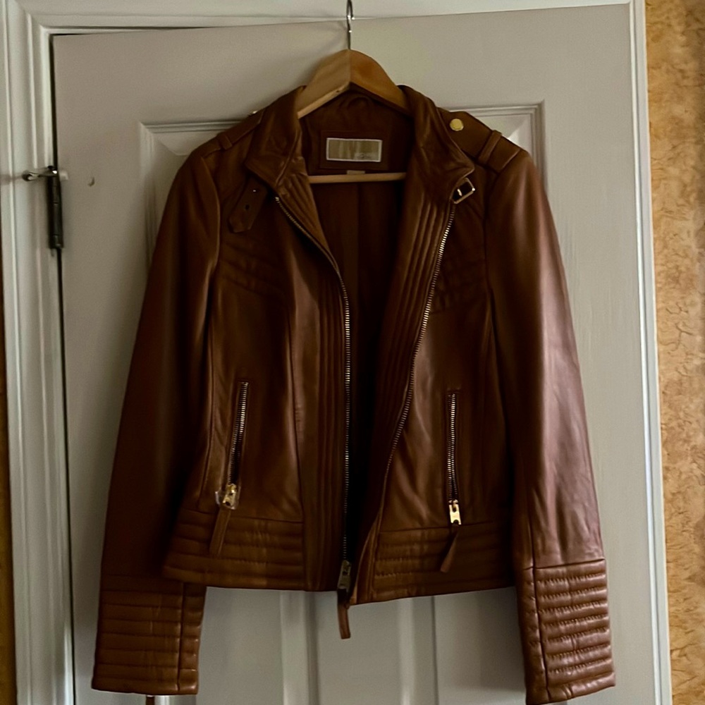 Michael Kors Leather Jacket
